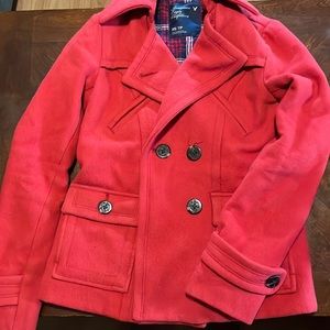 Red jacket